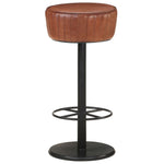 Tabouret De Bar Cuir Véritable-Marron-1-La-Fabrique-Industrielle
