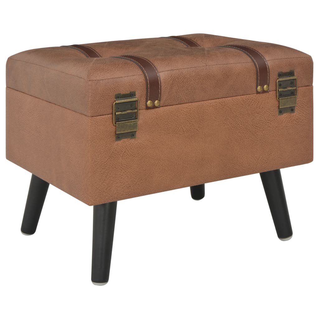 Tabouret De Rangement 40 Cm Similicuir-La-Fabrique-Industrielle