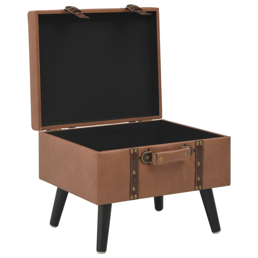 Tabouret De Rangement 40 Cm Similicuir-La-Fabrique-Industrielle