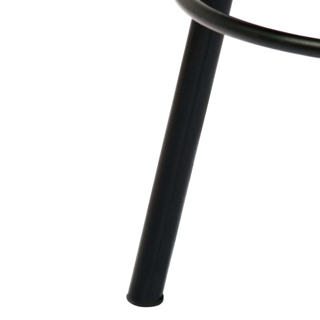 Tabouret de Bar Industriel en Métal et Bois de Manguier-La-Fabrique-Industrielle