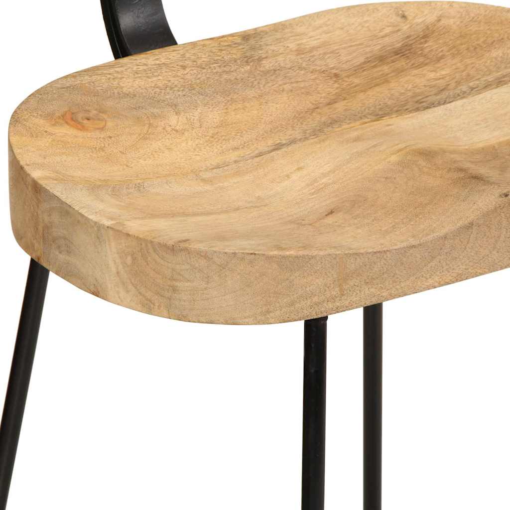 Tabouret de Bar en Bois et Métal Style Industriel-La-Fabrique-Industrielle