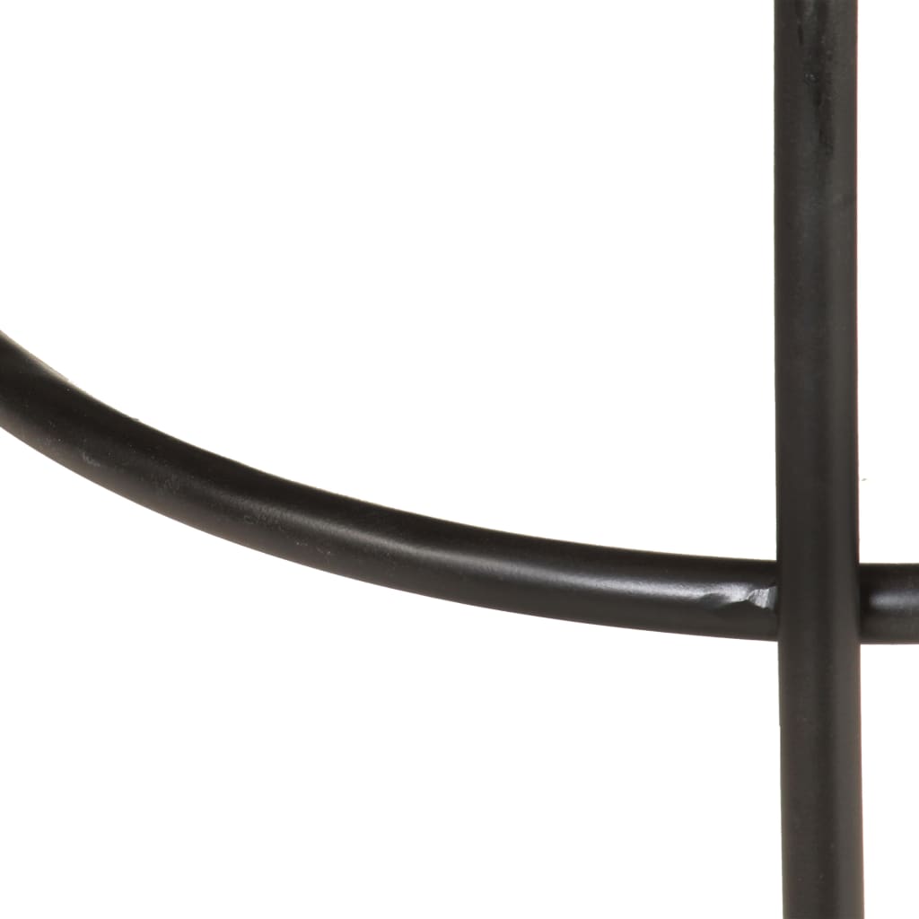 Tabouret de Bar en Noir et Bois Industriel-La-Fabrique-Industrielle