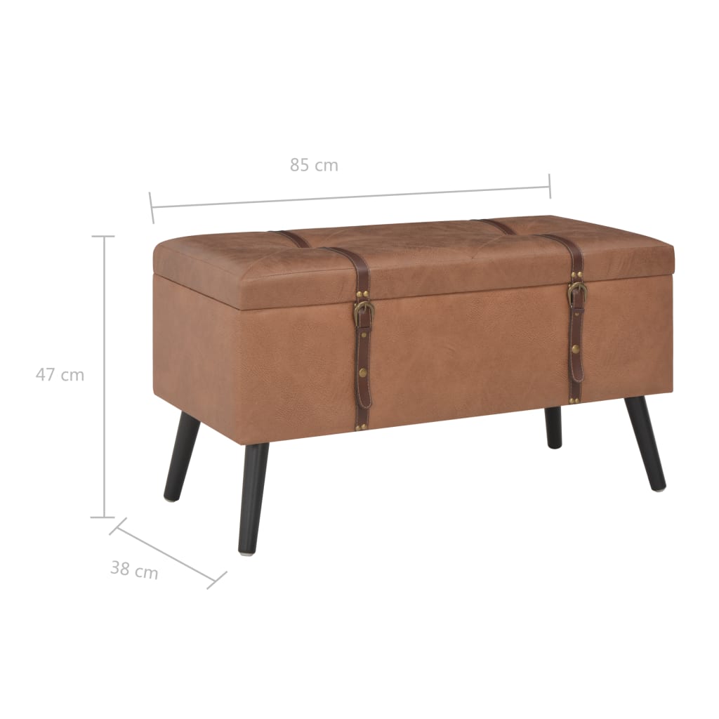 Tabourets De Rangement Lot De 3 Similicuir-La-Fabrique-Industrielle