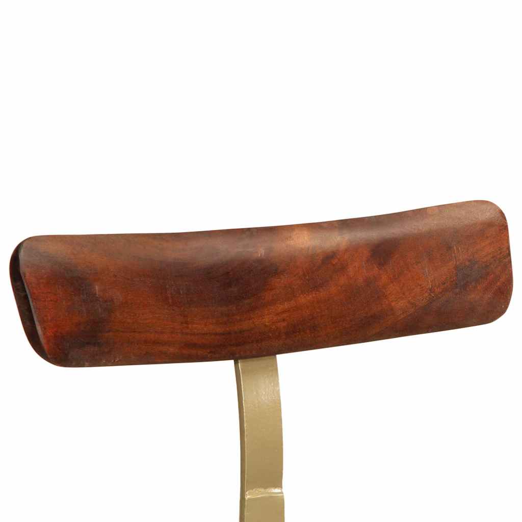 Tabourets de Bar Industriel en Bois et Métal Vintage-La-Fabrique-Industrielle