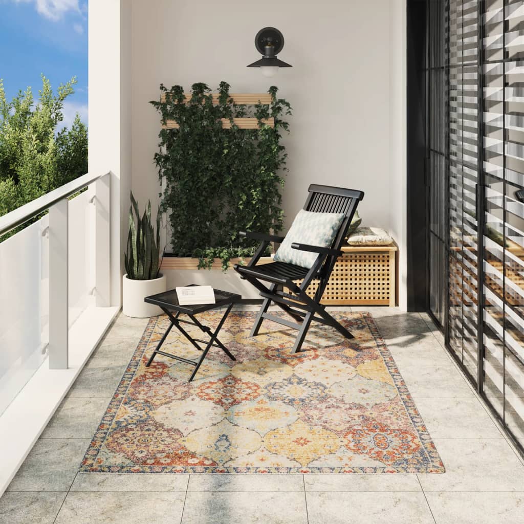 Tapis Arbizu Intérieur Extérieur Design Vintage-Multicolore-160 x 230 cm-La-Fabrique-Industrielle
