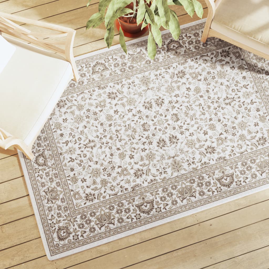 Tapis Intérieur Extérieur À Poils Courts 160X230Cm Antidérapant-Paon-120 x 180 cm-La-Fabrique-Industrielle