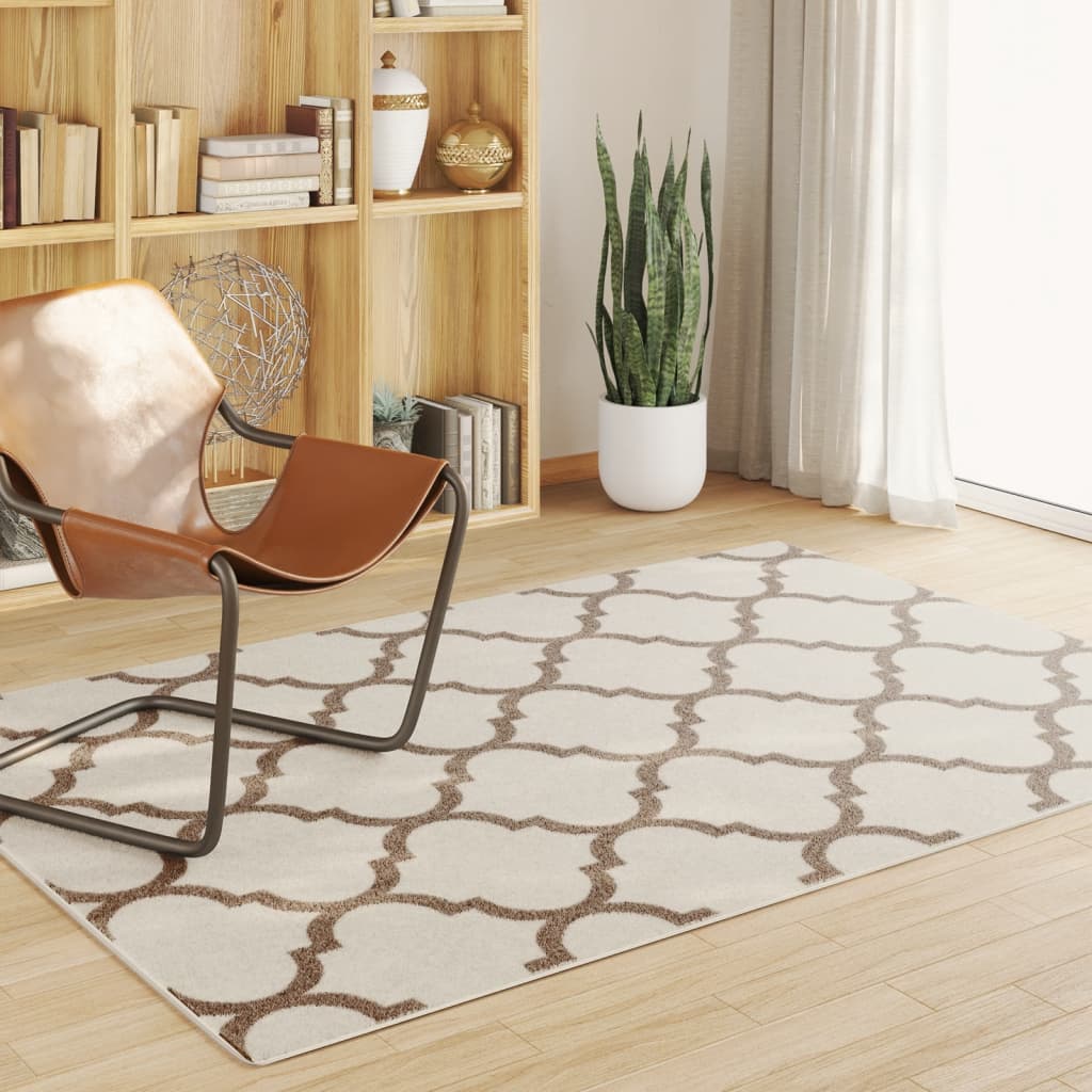 Tapis Intérieur Extérieur À Poils Courts 160X230Cm Antidérapant-arabe-160 x 230 cm-La-Fabrique-Industrielle