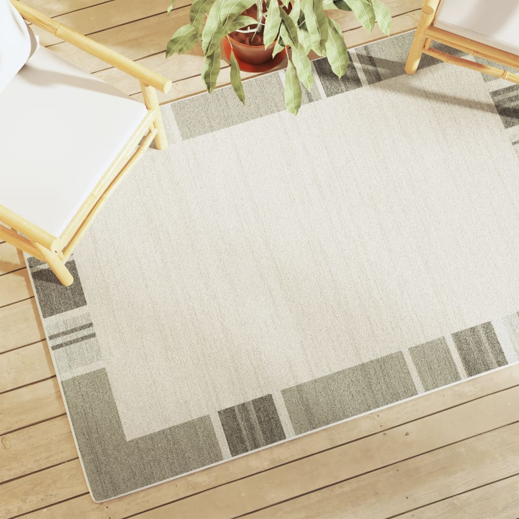 Tapis Intérieur Extérieur À Poils Courts 160X230Cm Antidérapant-bordure-120 x 180 cm-La-Fabrique-Industrielle
