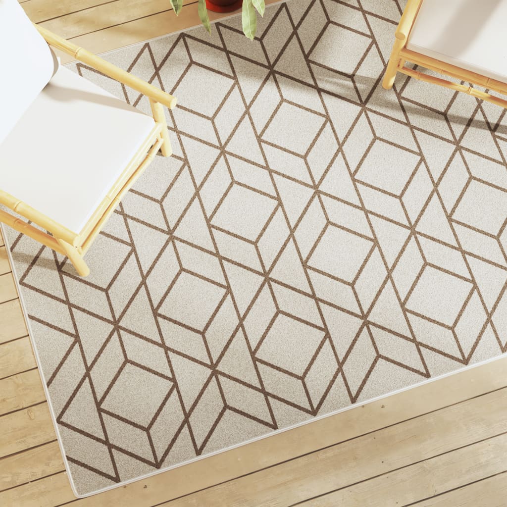 Tapis Intérieur Extérieur À Poils Courts 160X230Cm Antidérapant-géométrique-160 x 230 cm-La-Fabrique-Industrielle