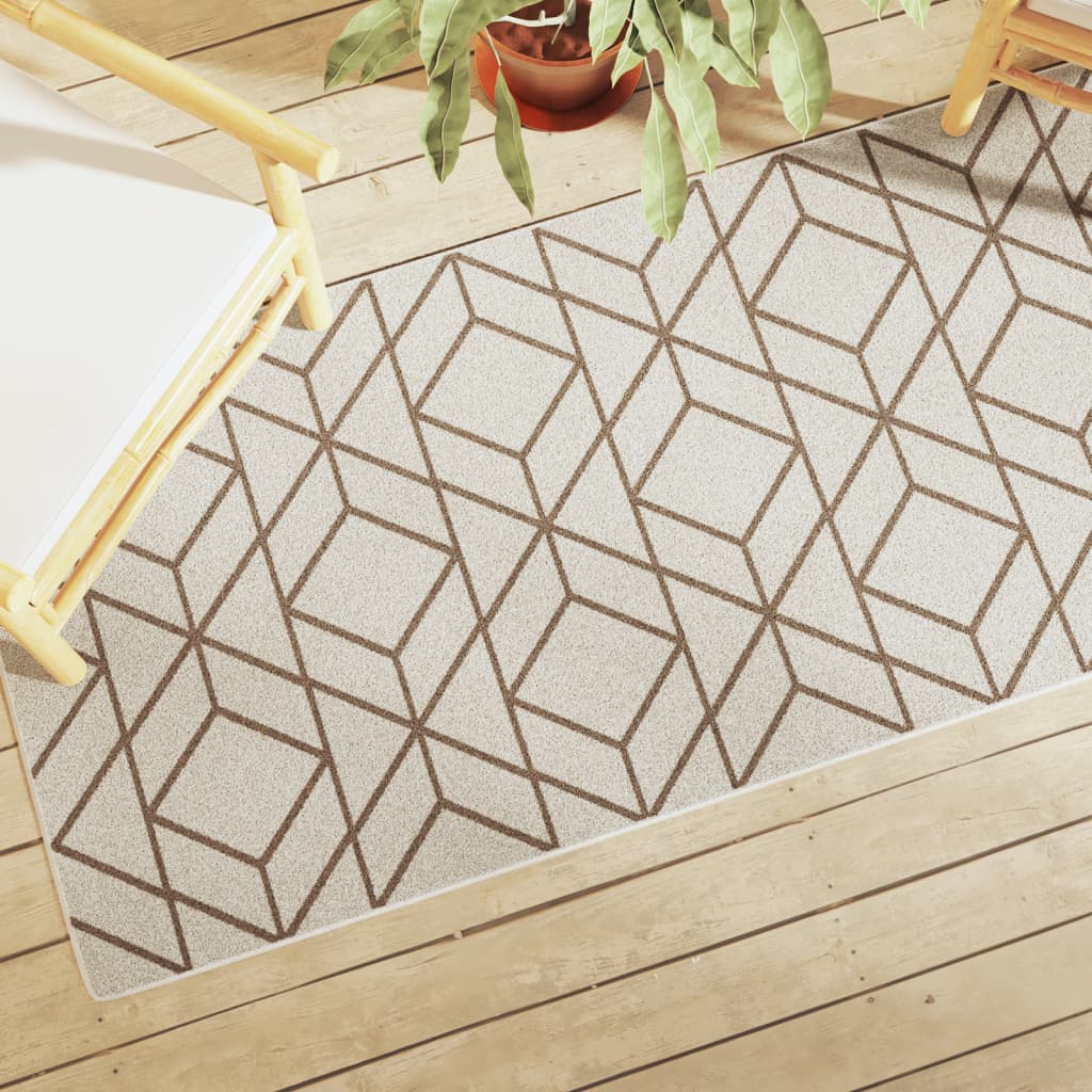 Tapis Intérieur Extérieur À Poils Courts 160X230Cm Antidérapant-géométrique-80 x 300 cm-La-Fabrique-Industrielle