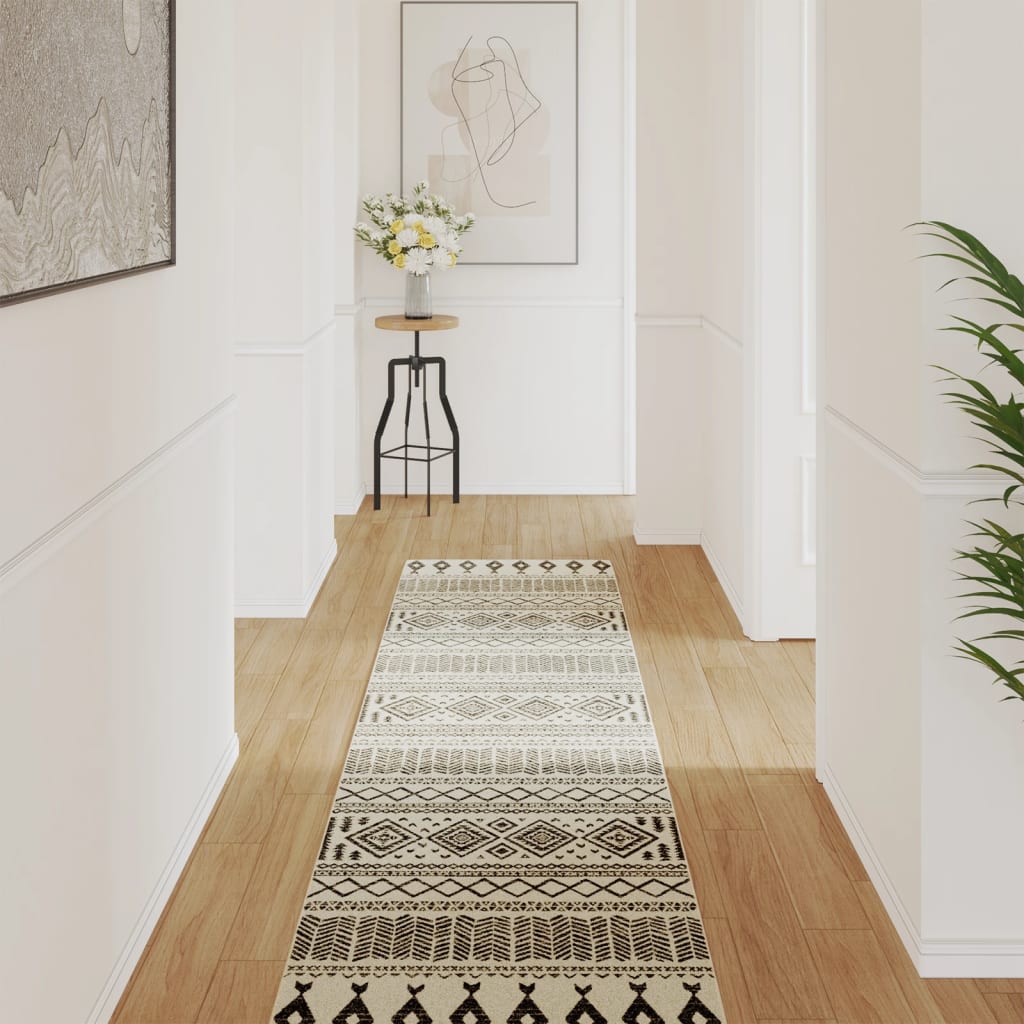 Tapis Intérieur Extérieur À Poils Courts 160X230Cm Antidérapant-indien-80 x 300 cm-La-Fabrique-Industrielle