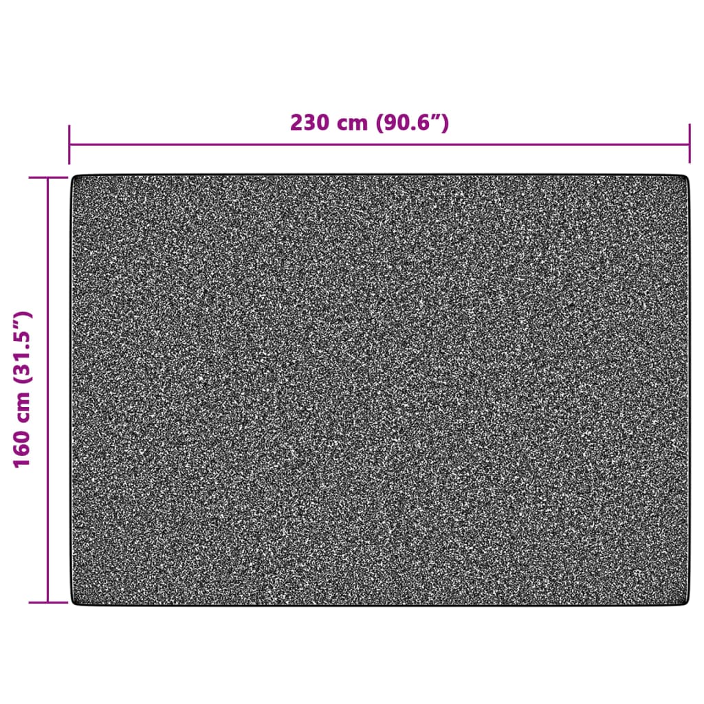 Tapis Intérieur Extérieur À Poils Courts 160X230Cm Antidérapant-La-Fabrique-Industrielle