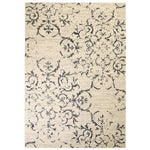 Tapis Moderne Design Beige / Bleu-La-Fabrique-Industrielle