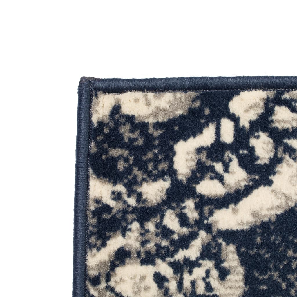 Tapis Moderne Design De Beige / Bleu-La-Fabrique-Industrielle