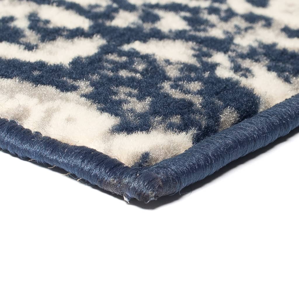 Tapis Moderne Design De Beige / Bleu-La-Fabrique-Industrielle