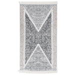 Tapis Noir Et Gris Coton-120 x 180 cm-La-Fabrique-Industrielle