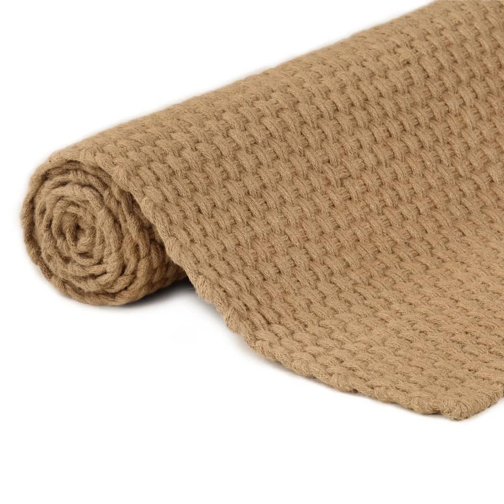 Tapis Rectangulaire Naturel Jute-La-Fabrique-Industrielle