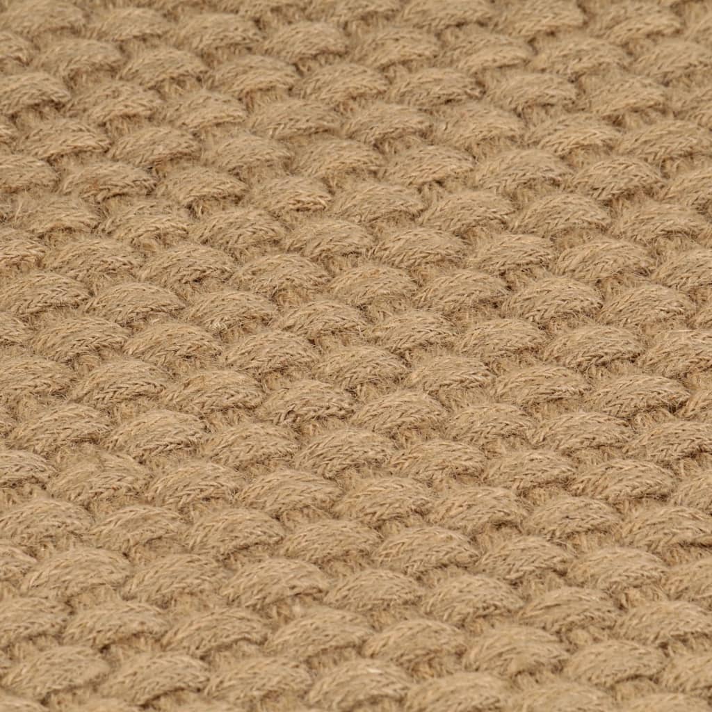 Tapis Rectangulaire Naturel Jute-La-Fabrique-Industrielle