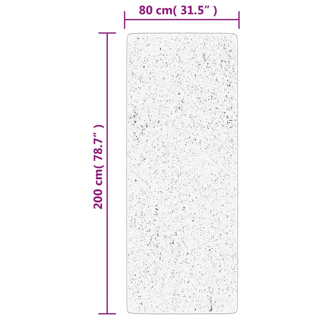 Tapis Shaggy Pamplona Poils Longs Moderne Anthracite-La-Fabrique-Industrielle