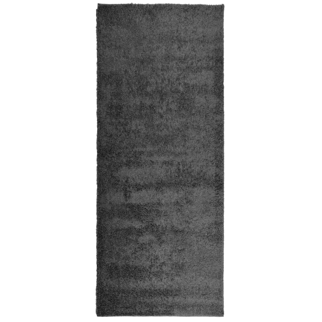 Tapis Shaggy Pamplona Poils Longs Moderne Anthracite-La-Fabrique-Industrielle