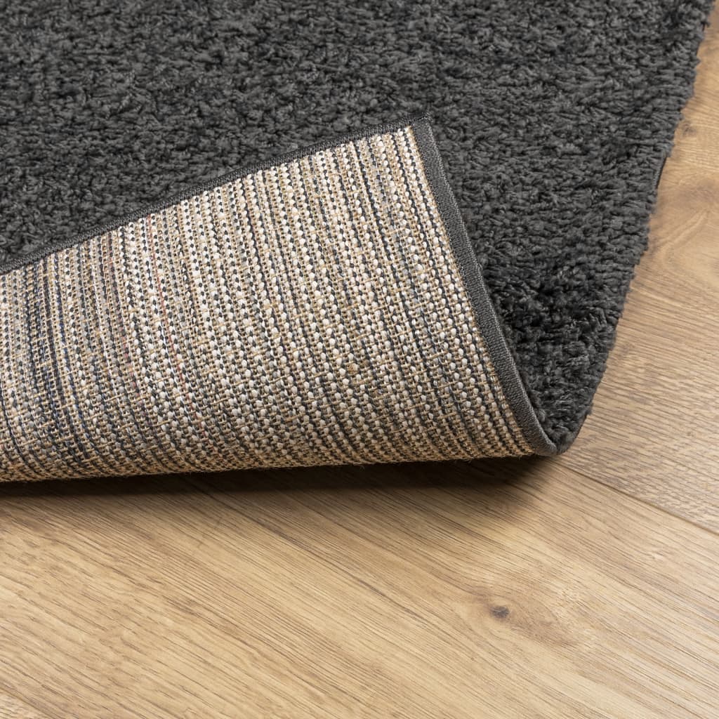 Tapis Shaggy Pamplona Poils Longs Moderne Anthracite-La-Fabrique-Industrielle