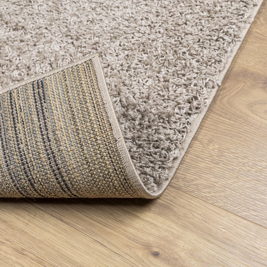 Tapis Shaggy Pamplona Poils Longs Moderne Beige-La-Fabrique-Industrielle