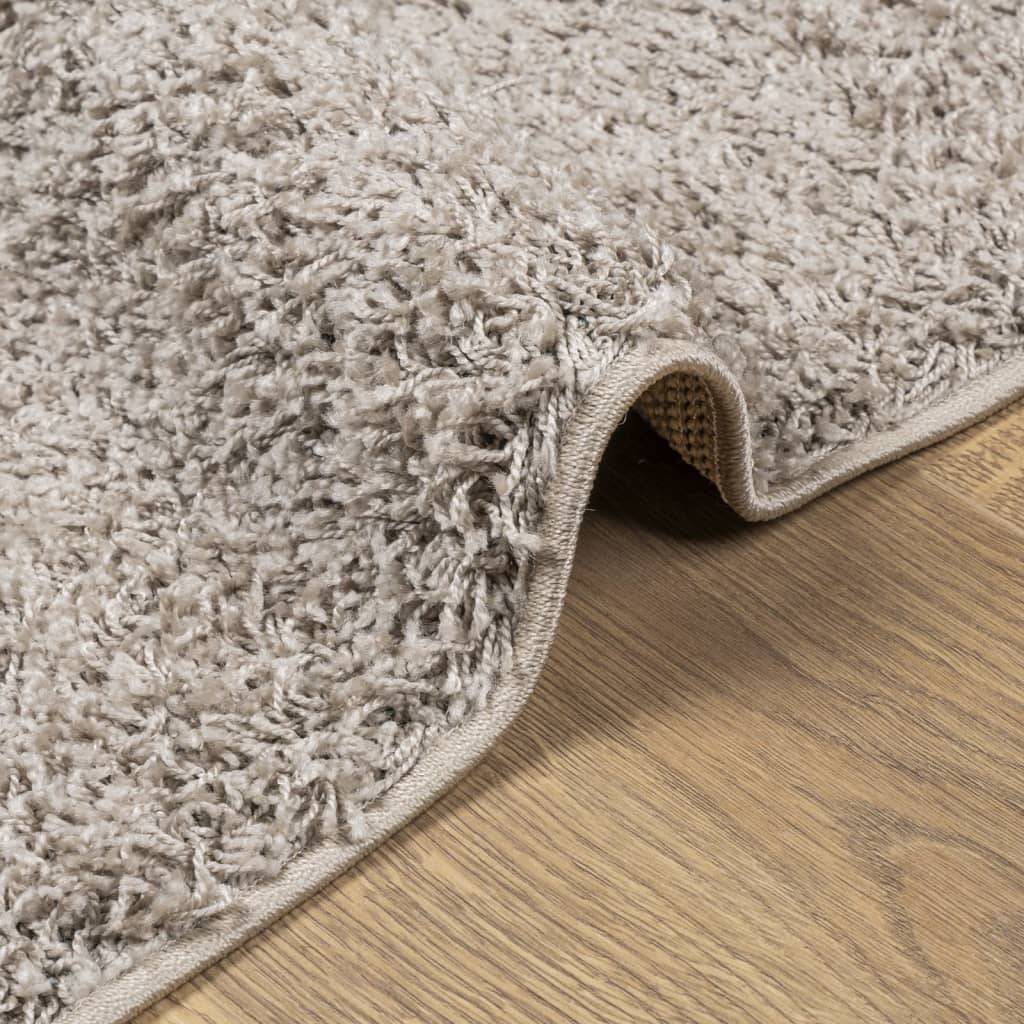 Tapis Shaggy Pamplona Poils Longs Moderne Beige-La-Fabrique-Industrielle