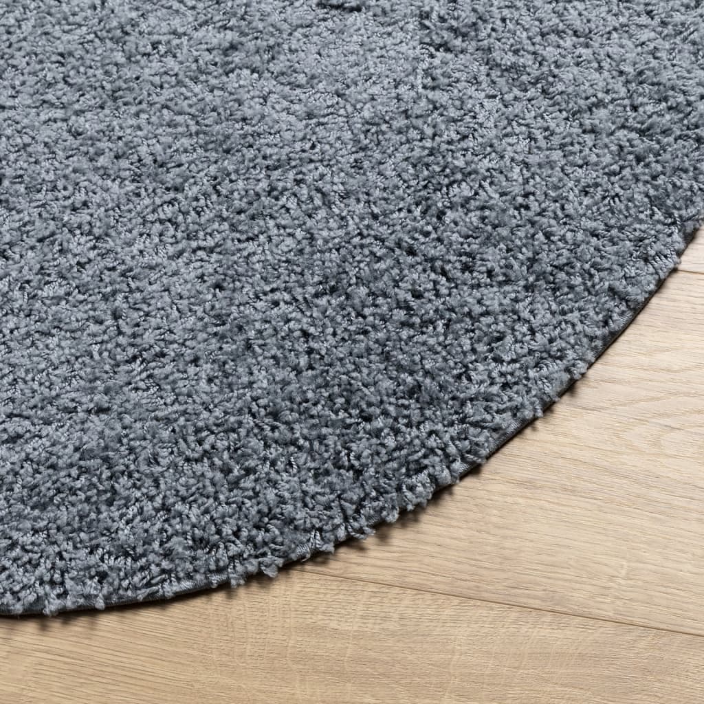 Tapis Shaggy Pamplona Poils Longs Moderne Bleu-La-Fabrique-Industrielle