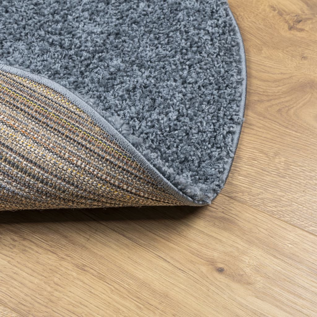 Tapis Shaggy Pamplona Poils Longs Moderne Bleu-La-Fabrique-Industrielle