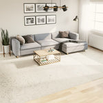 Tapis Shaggy Pamplona Poils Longs Moderne Crème-300 x 400 cm-La-Fabrique-Industrielle