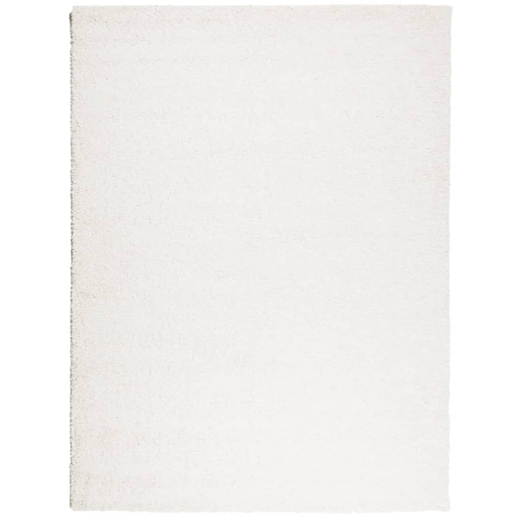 Tapis Shaggy Pamplona Poils Longs Moderne Crème-La-Fabrique-Industrielle
