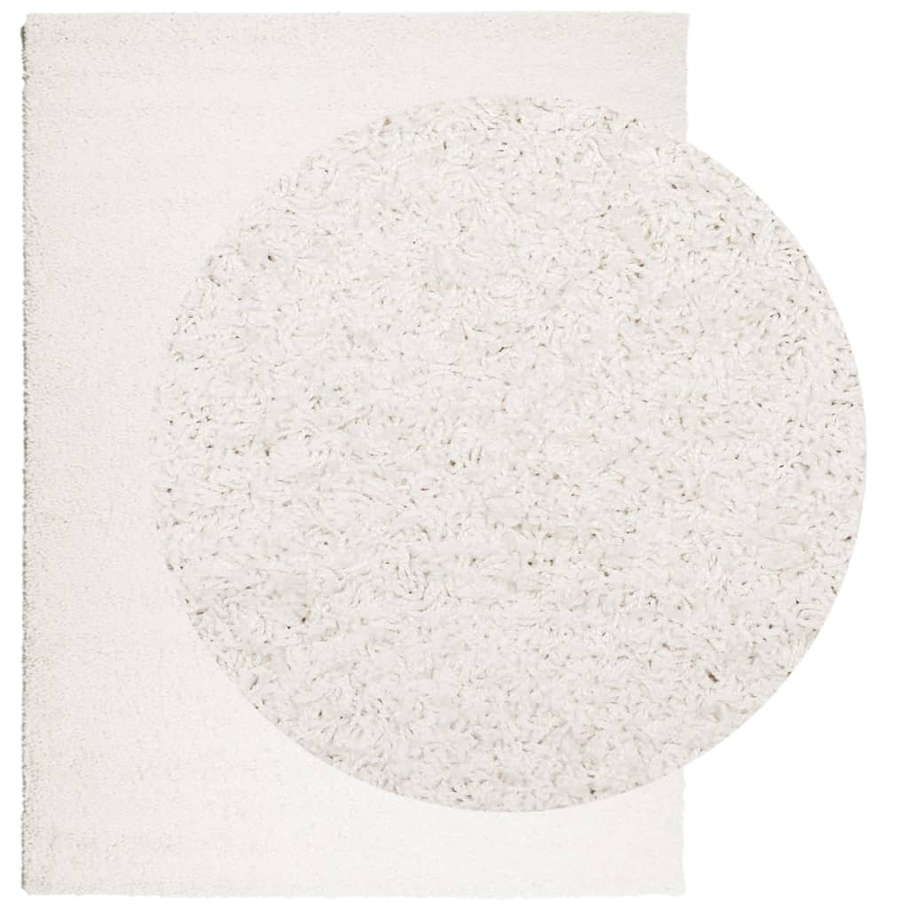 Tapis Shaggy Pamplona Poils Longs Moderne Crème-La-Fabrique-Industrielle