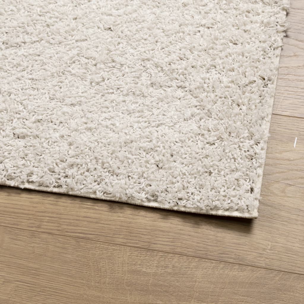 Tapis Shaggy Pamplona Poils Longs Moderne Crème-La-Fabrique-Industrielle