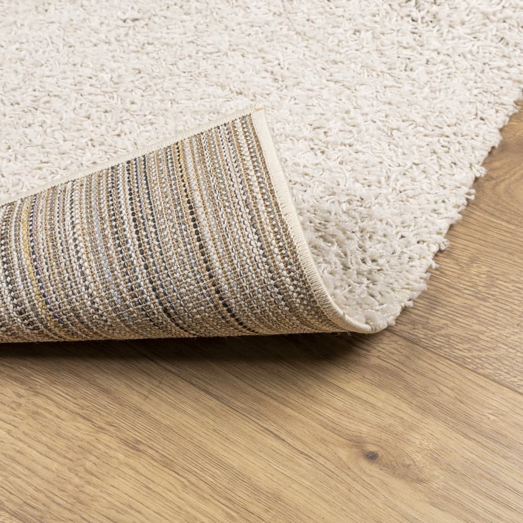 Tapis Shaggy Pamplona Poils Longs Moderne Crème-La-Fabrique-Industrielle