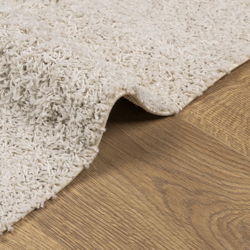 Tapis Shaggy Pamplona Poils Longs Moderne Crème-La-Fabrique-Industrielle