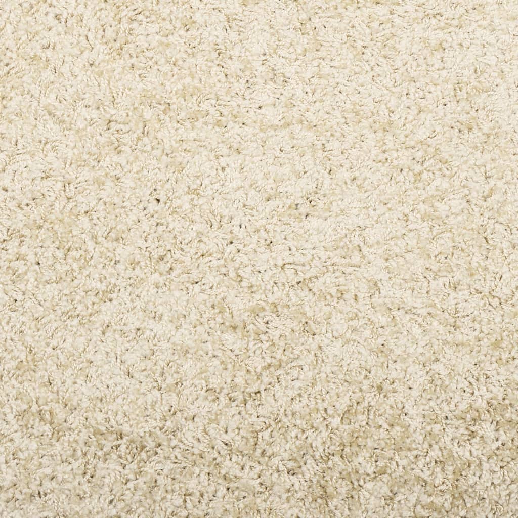 Tapis Shaggy Pamplona Poils Longs Moderne Ø 240 Cm Doré-La-Fabrique-Industrielle