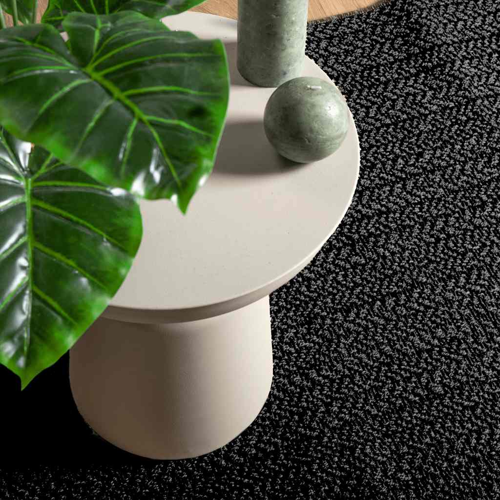 Tapis Zizur Aspect De Jute Intérieur Extérieur Anthracite-Rectangulaire-80 x 200 cm-La-Fabrique-Industrielle