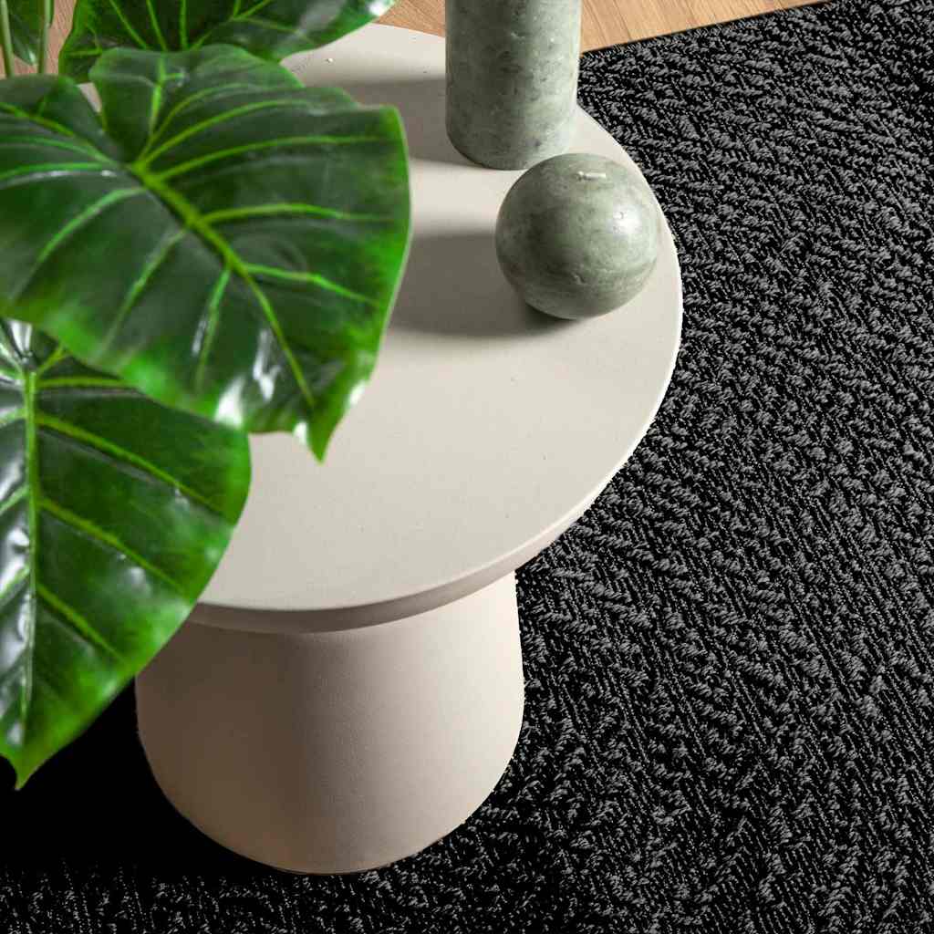 Tapis Zizur Aspect De Jute Intérieur Extérieur Anthracite-La-Fabrique-Industrielle