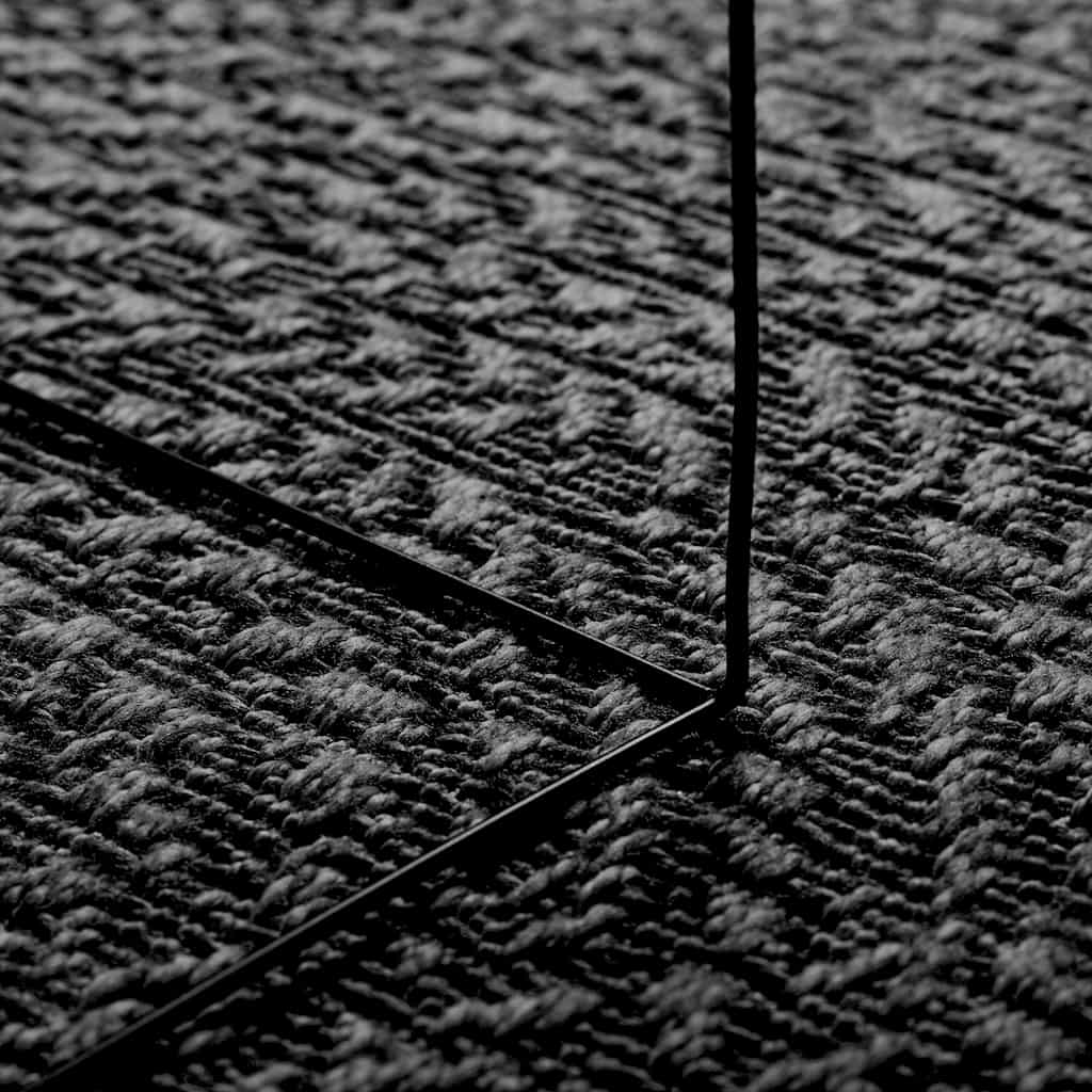 Tapis Zizur Aspect De Jute Intérieur Extérieur Anthracite-La-Fabrique-Industrielle