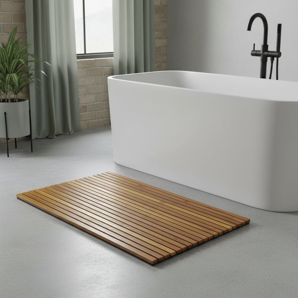 Tapis de Bain en Bois D'Acacia
