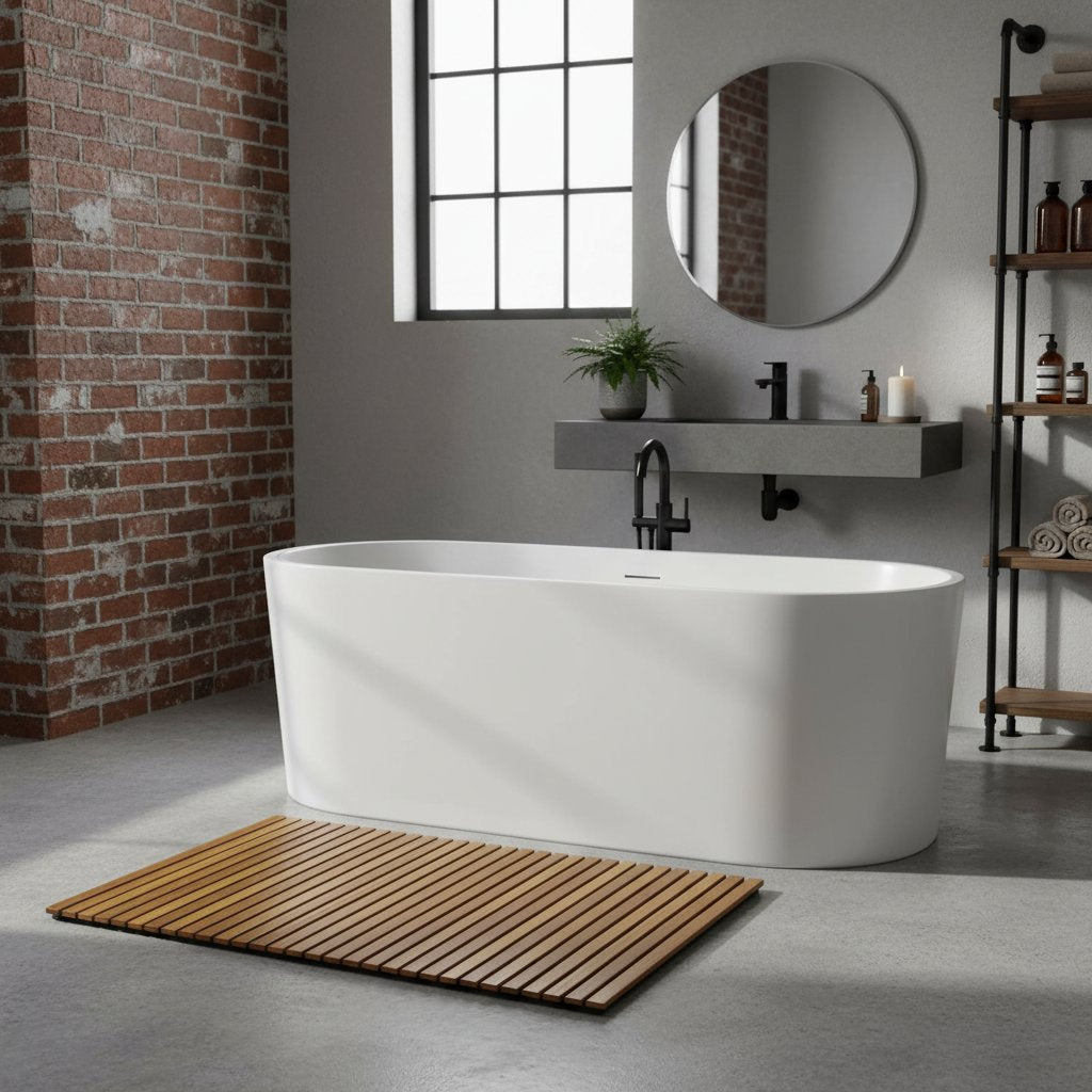 Tapis de Bain en Bois D'Acacia