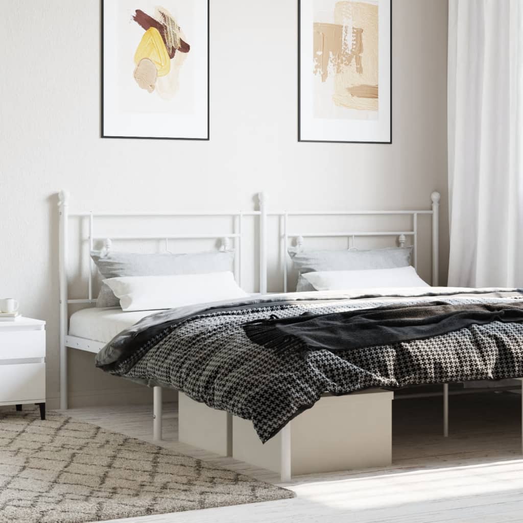 Tête de Lit 160 cm en Acier Style Industriel-Blanc-1-200 cm-La-Fabrique-Industrielle