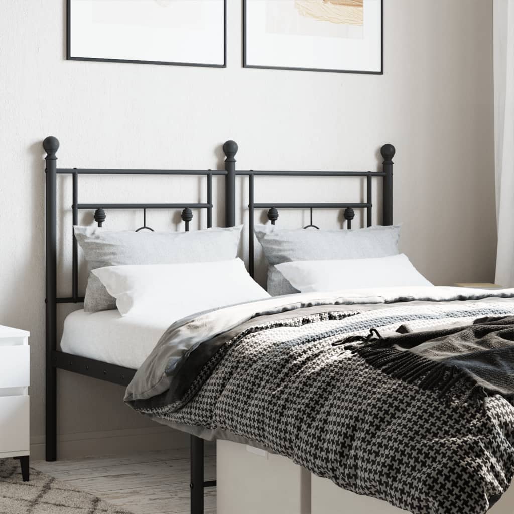 Tête de Lit 160 cm en Acier Style Industriel-Noir-1-120 cm-La-Fabrique-Industrielle