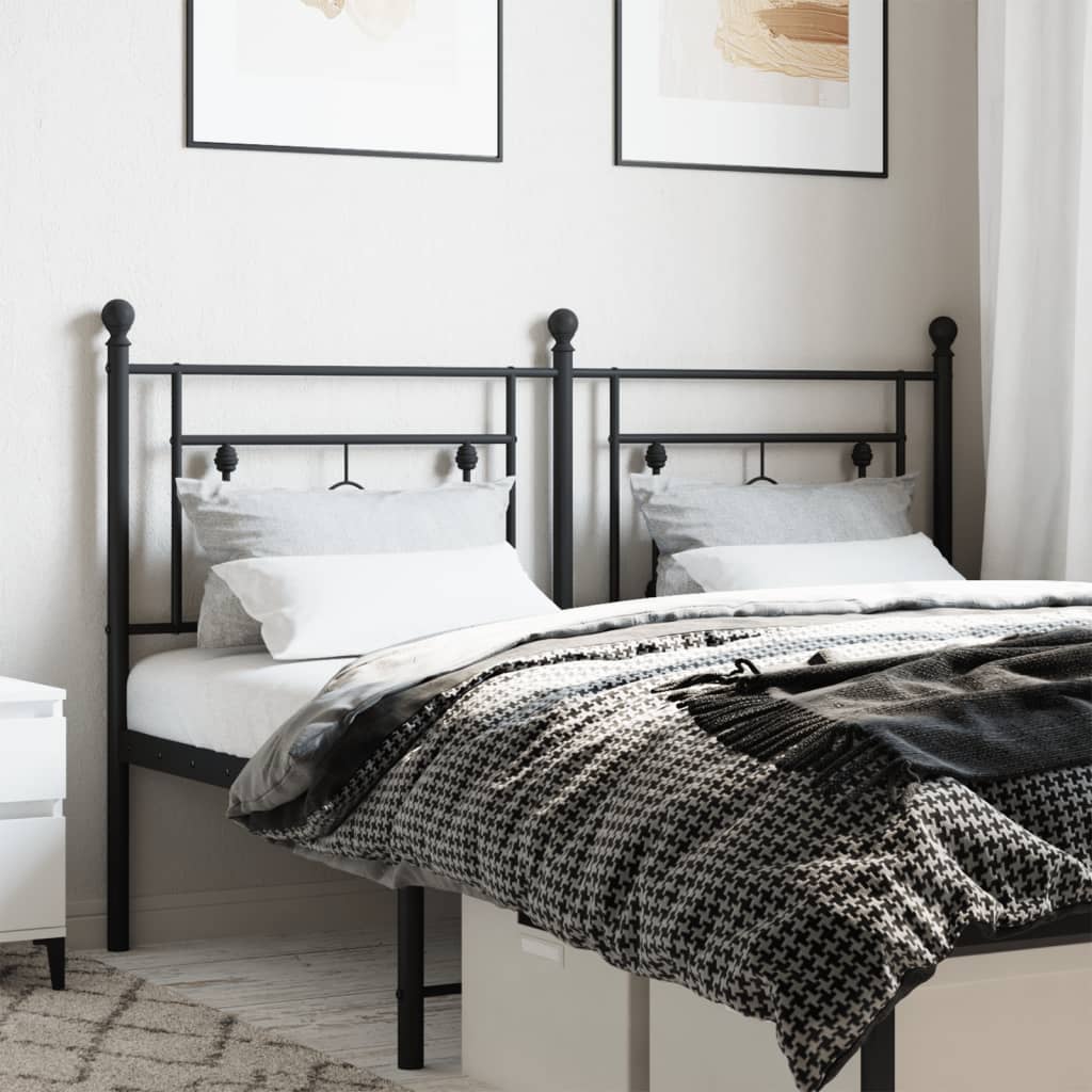 Tête de Lit 160 cm en Acier Style Industriel-Noir-1-150 cm-La-Fabrique-Industrielle