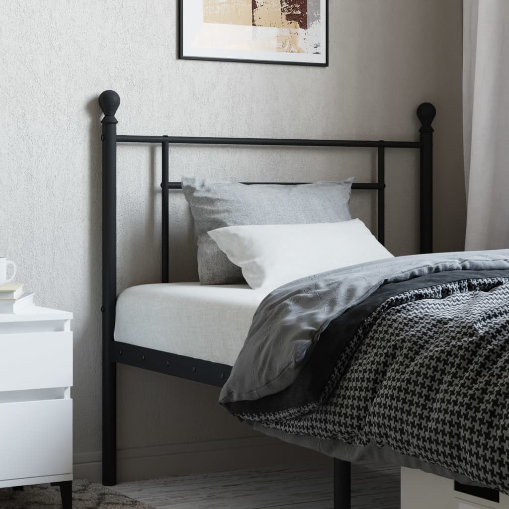 Tête de Lit 160 cm en Acier Style Industriel-Noir-1-90 cm-La-Fabrique-Industrielle