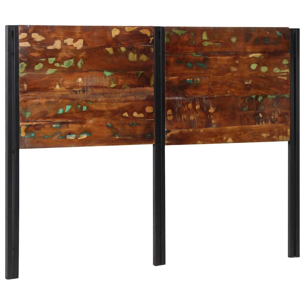 Tête de Lit Industrielle en Bois et Métal-bois de récupération massif-1-140 cm-La-Fabrique-Industrielle