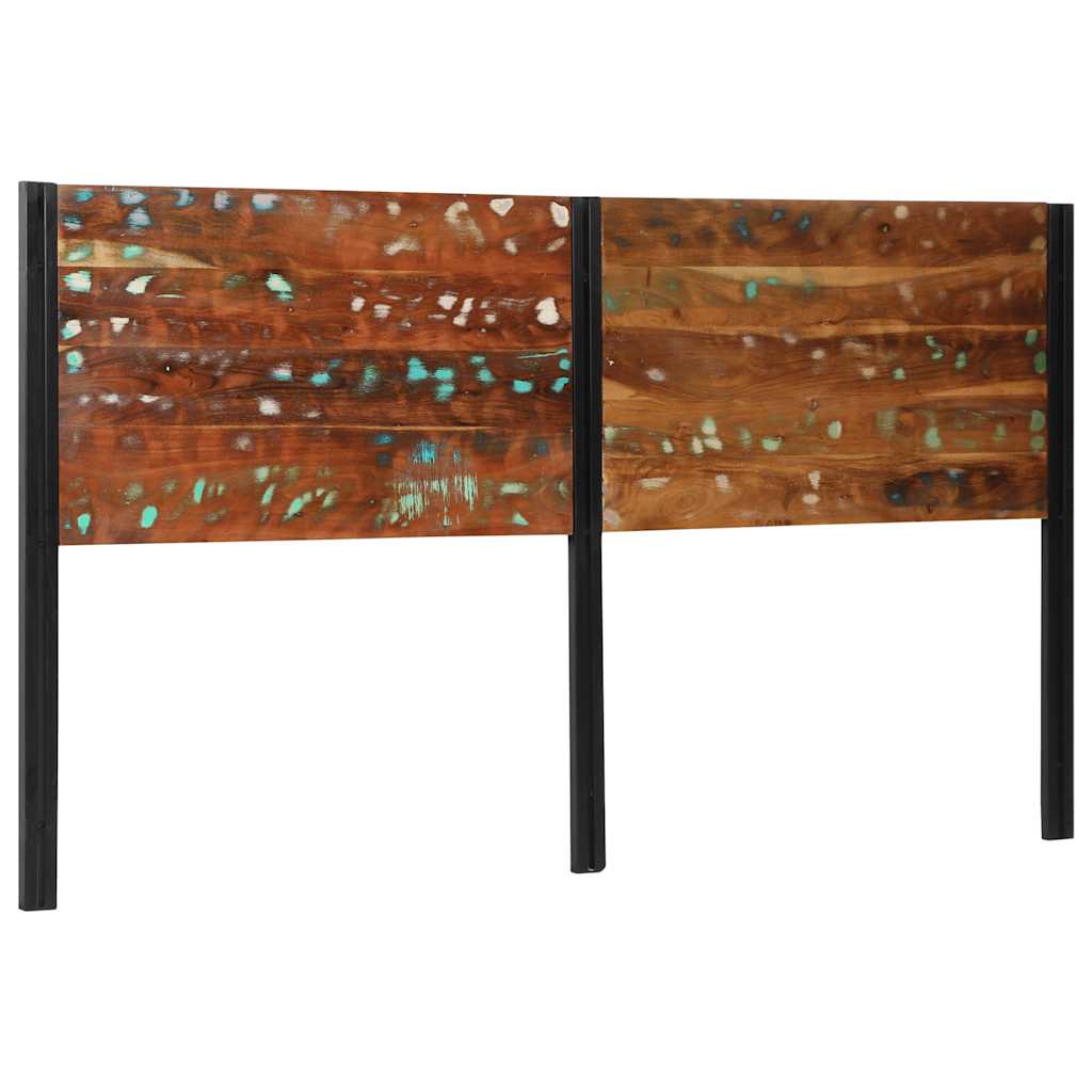 Tête de Lit Industrielle en Bois et Métal-bois de récupération massif-1-180 cm-La-Fabrique-Industrielle