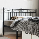Tête de Lit Industrielle en Métal 140 cm-Noir-1-140 cm-La-Fabrique-Industrielle