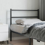 Tête de Lit Industrielle en Métal avec Barreaux-Noir-1-107 cm-La-Fabrique-Industrielle