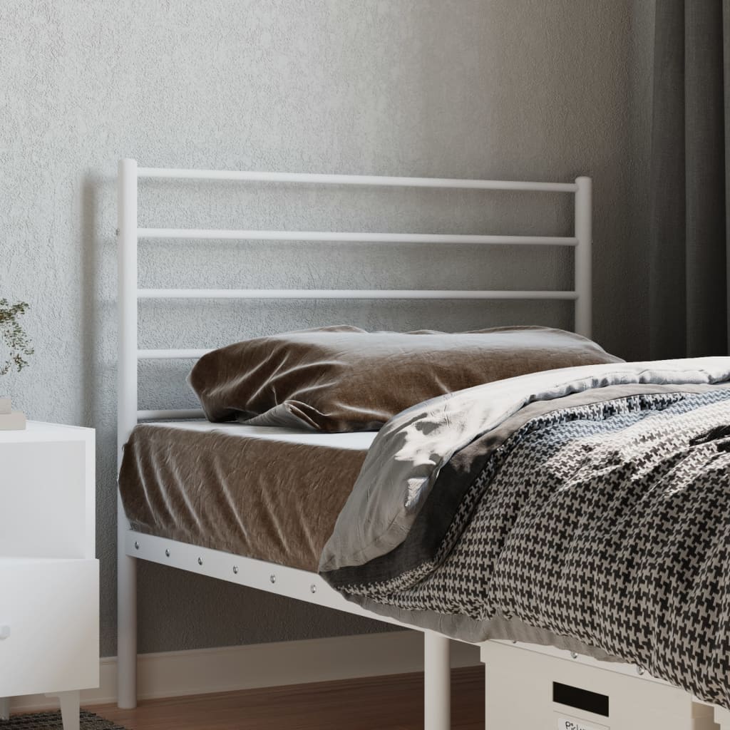 Tête de Lit King en Acier Style Industriel-Blanc-1-80 cm-La-Fabrique-Industrielle